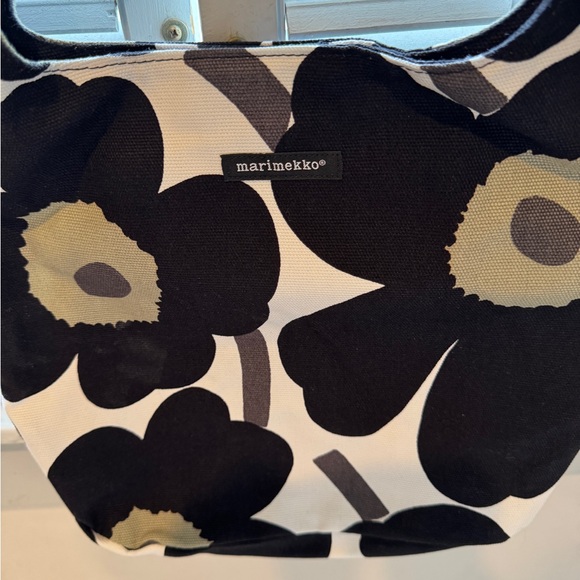 Marimekko Black and White Shoulder Bag - Picture 5 of 6